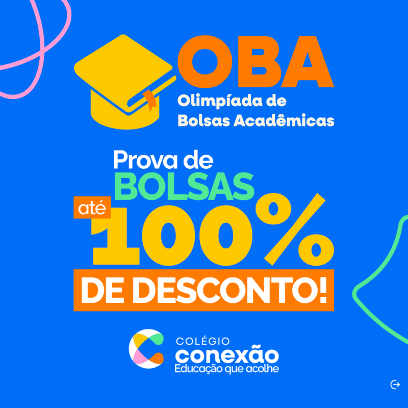 Colégio Conexão irá realizar sua primeira Olimpíada de Bolsas Acadêmicas.